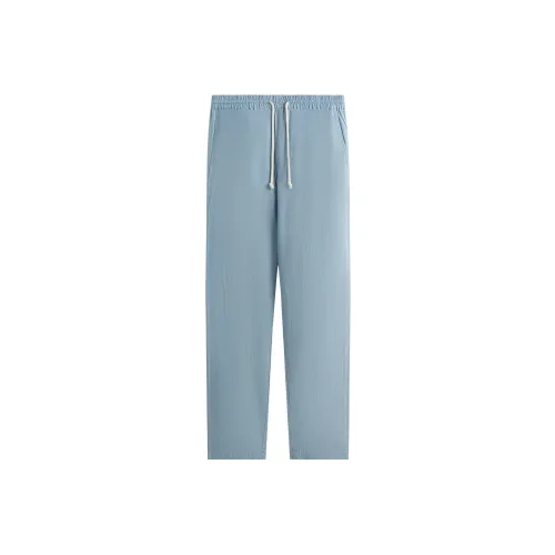 KITH SS25 Chambray Barrow Casual Pants Men's Light Indigo