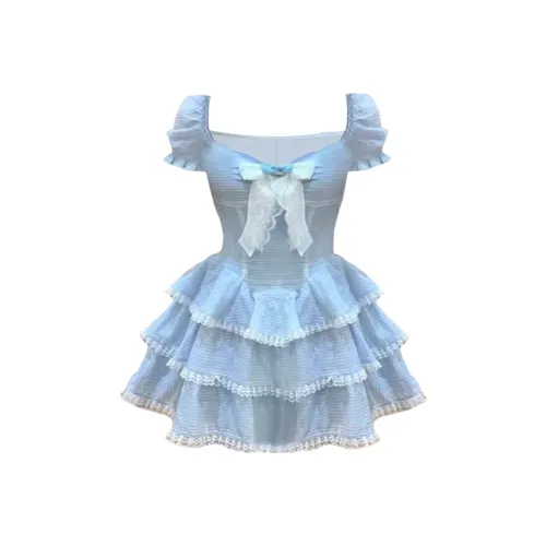 HeartyBite Короткий рукав Платье Женское