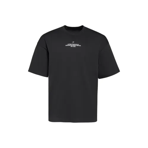 GYMSHARK Черные Мужские T-рубашки