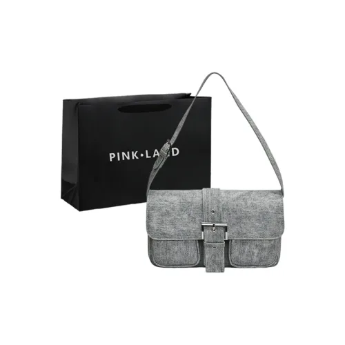 PINK·LAND ПУ (полиуретан) Сумка через плечо Женская Многоцветная