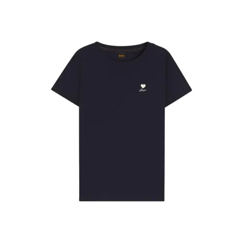 HUGO BOSS Черные Женские Футболки