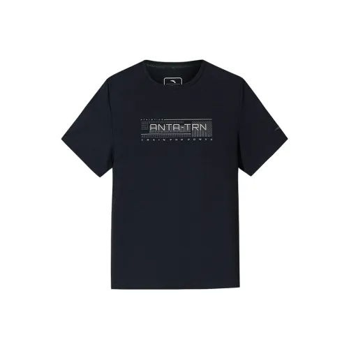 ANTA Variety Тренировки Коллекция T Рубашка Мужская Основной черный