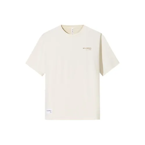 ANTA Variety Тренировки Коллекция T Рубашка Мужская Australian Экрю