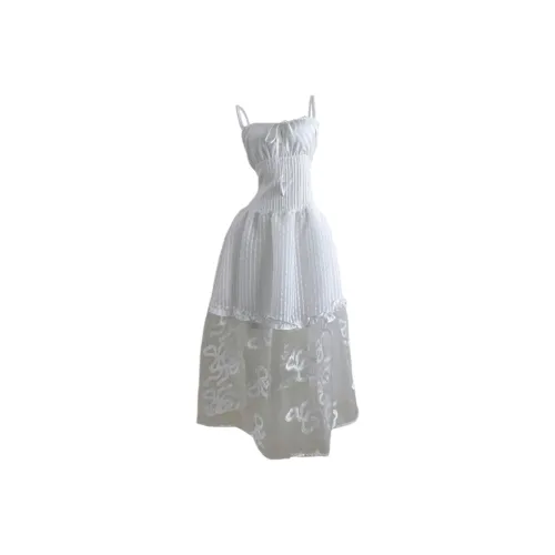 PZGE Белый Fallen Angel Женские Слиплатья