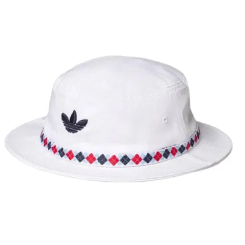 Adidas Originals 100% хлопок Шляпы ведра Мужской Белый