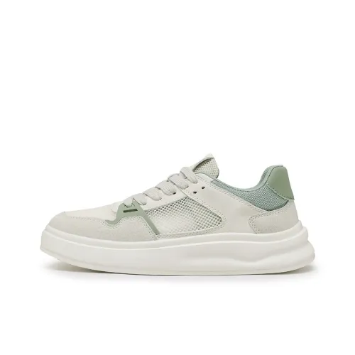 Kung Fu Partners Slip-resistant Abrasion-resistant Breathable Low-Top Skateboard Shoes Men's