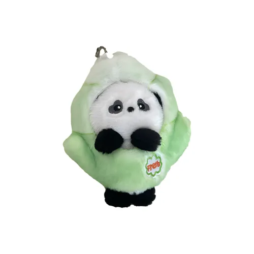Lv Fielder Милый Причудливый Овощной Коллекция Панда Куклы Плюшевый Брелок 12 см Рекомендуемая Высота