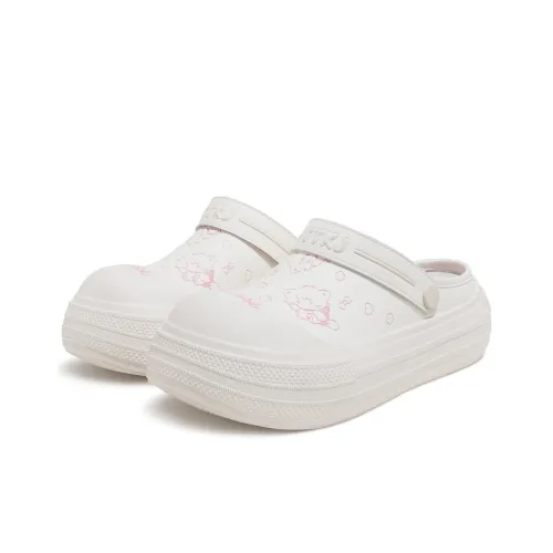 TTKJ Silent Anti Abrasion и QUICK Drying Домашние тапочки Женские Белые