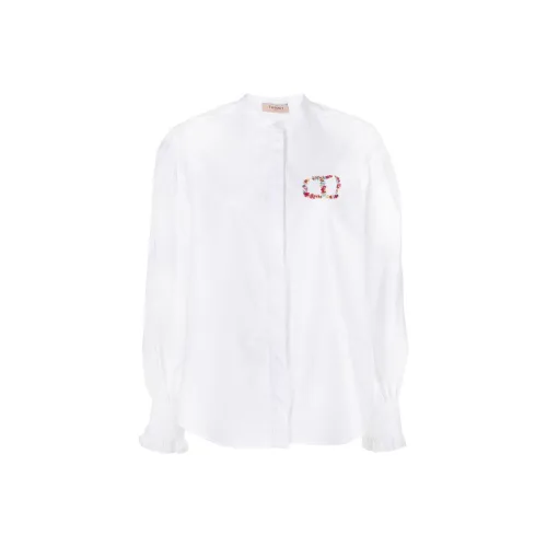 TWINSET Milano Рубашка Женская Белая