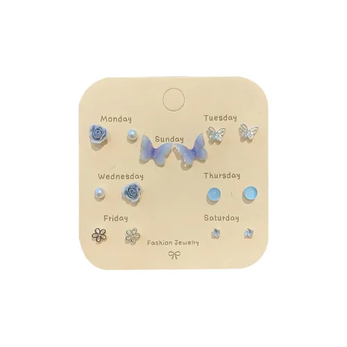 GUDS GAVE Сплав Серьги-гвоздики Женские