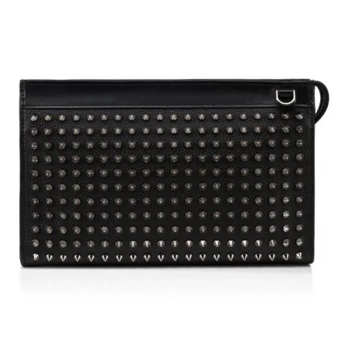 CL Funky Телячья кожа Сумка через плечо Мужская Черная