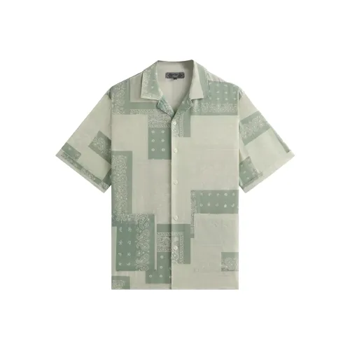 KITH Collaboration Зеленые Мужские Рубашки