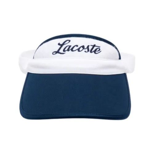 LACOSTE Полиэстер UV Защита Головные уборы Унисекс Белый Синий