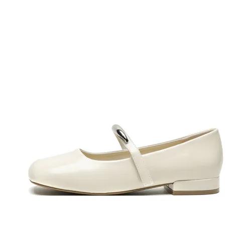 FIVE PLUS Квадратный каблук Mary Jane Женские туфли