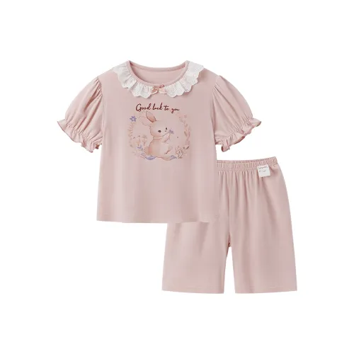 JELLYBABY Домашняя одежда Розовая для детей 3-7 лет