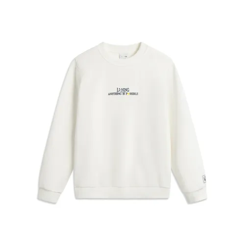 LINING Sports Life Collection Толстовка Мужская Айвори