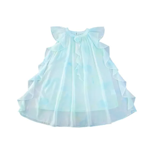 La Cergo Платье Синий Children Возраст 3-7 лет