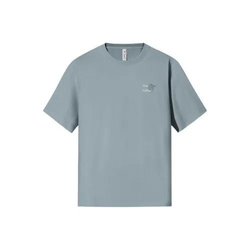 ANTA Variety Тренировки Коллекция T Рубашка Мужская Sunny Glacier Blue