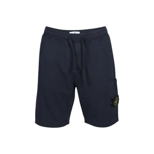STONE ISLAND Морской синий Мужские спортивные шорты