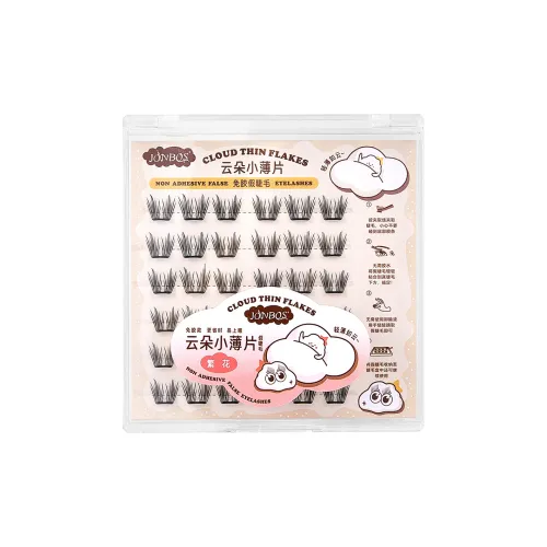 JONBOS Облако Мини Тонкий Лист Без Клея Накладные ресницы Один Кластер Сегментированный