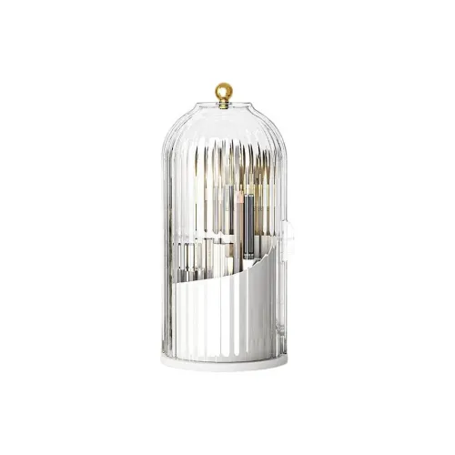 Future Maple Скандинавский Птичьи клетки Вращающееся Хранение Кисти для макияжа Пылезащитный Водонепроницаемый