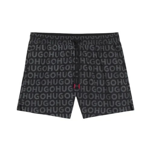 Hugo Boss Пляжные шорты Мужские Черные