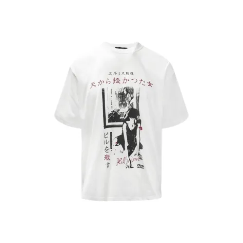 HermitCreate Белая унисекс футболка