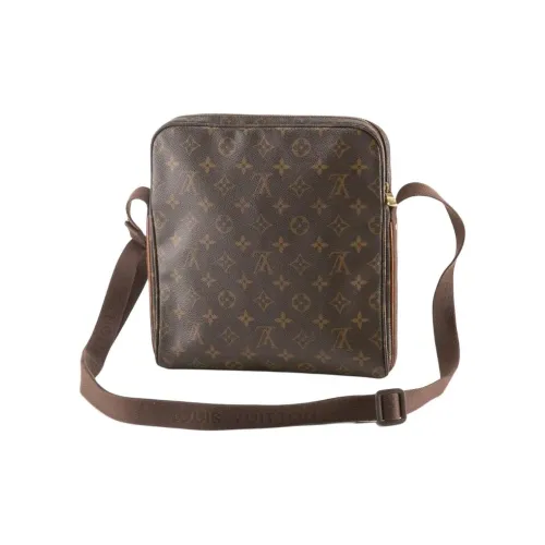 LOUIS VUITTON ПВХ Сумка через плечо Унисекс Коричневый