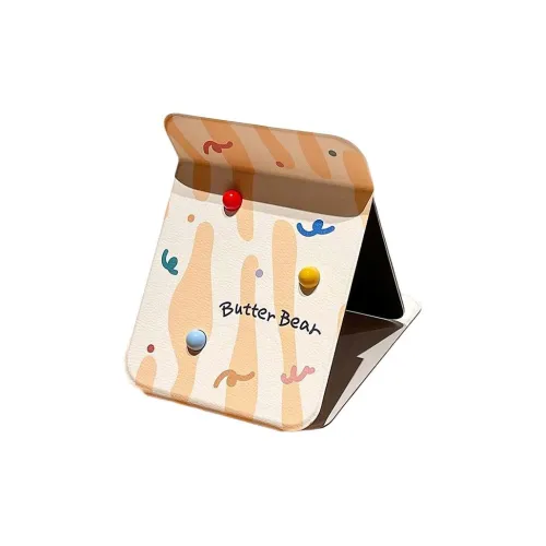 Gentle Welcome Милый Складной Карманное Зеркало Компактный для Путешествий и Ежедневного Использования Зеркала для Макияжа Настольный Портативный