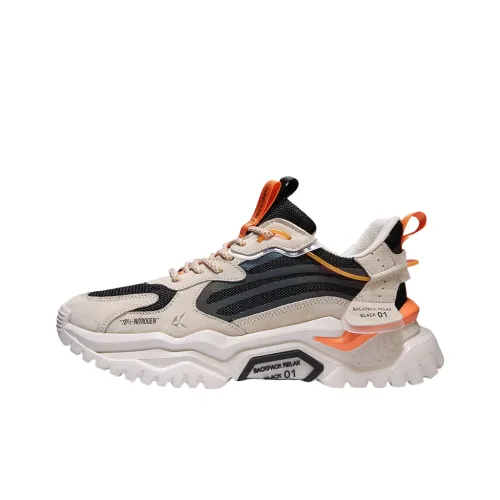 ZAMST Низкий топ толстая подошва кроссовки мужские