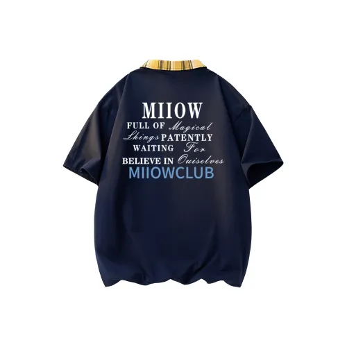 MIIOW Trendy Party Collection Cooling Summer Collection Поло Унисекс