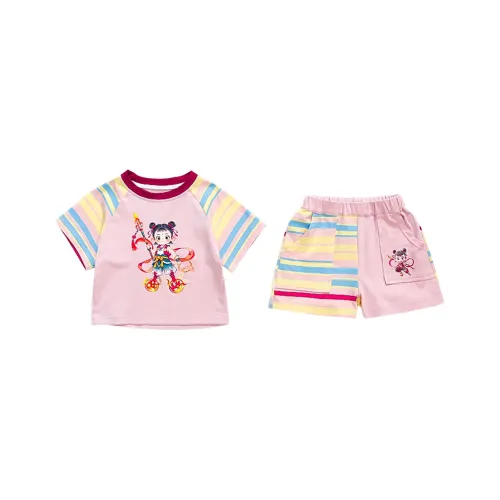 Cotton Gene Повседневная спортивная одежда 2 предмета комплект цвет на изображении для детей 3-7 лет