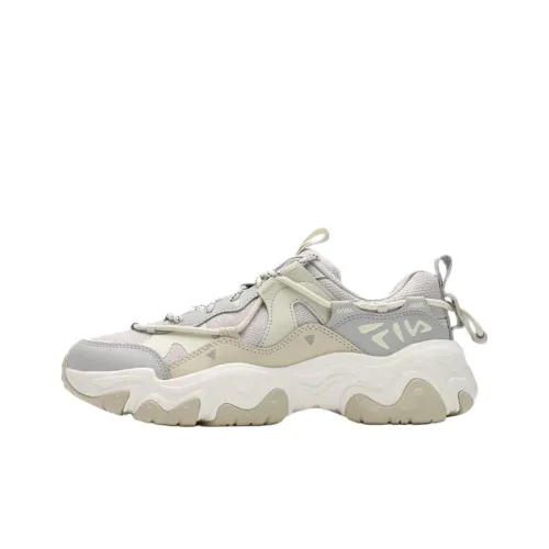 FILA FLUID 5 Low Топ Толстая подошва Кроссовки Женские Серые