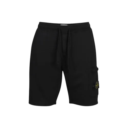 Stone Island Черные Мужские Спортивные Шорты