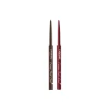Комплект из двух частей: Сглаживающий Eyeliner Pen 02 Коричневый + Гладкий Eye Подкладка Pen 04 Бургундский