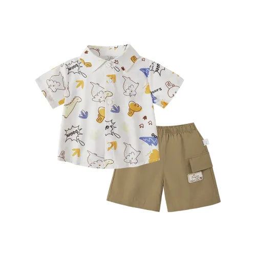 JELLYBABY Повседневная спортивная одежда 2 предмета комплект хаки для детей 3-7 лет