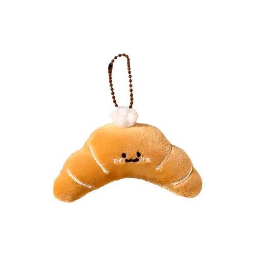 ROUERXIONG Cute Croissant Печенье Тост Кукла Плюшевая Подвеска 7 см 8 см 9 см Рекомендуемый рост
