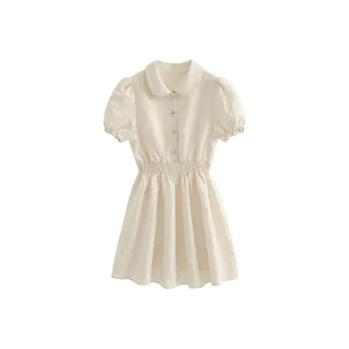 ABBY GODDESS Короткое платье с короткими рукавами женское