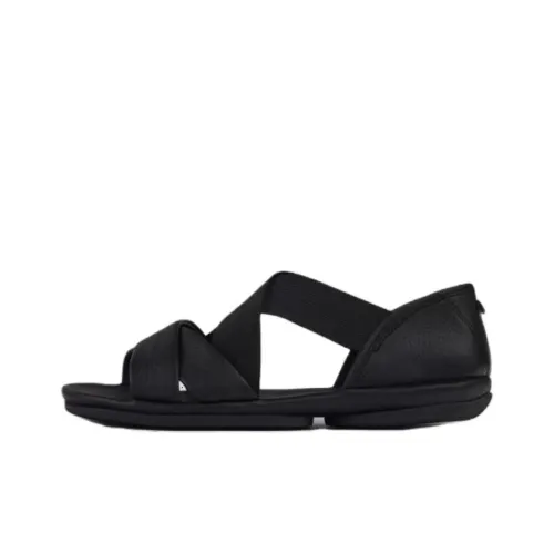 CAMPER Правая сторона one Ремень Сандалии Женские Черный