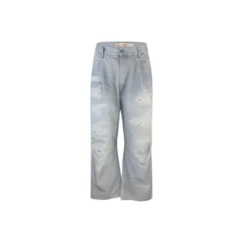 PDF Light Gray Men's Jeans PDF Светло-серый мужской джинсы
