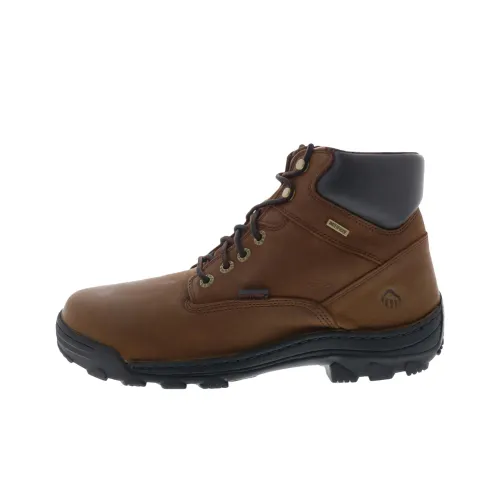 WOLVERINE Устойчивый к истиранию противоскользящий короткий для активного отдыха мужской коричневый