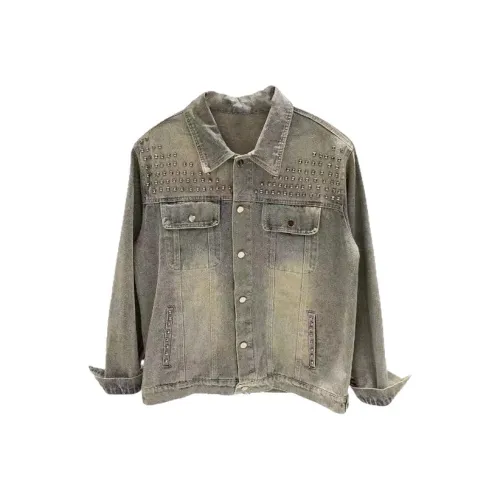 K09SAUCE Промытый синий Унисекс Джинсовые куртки