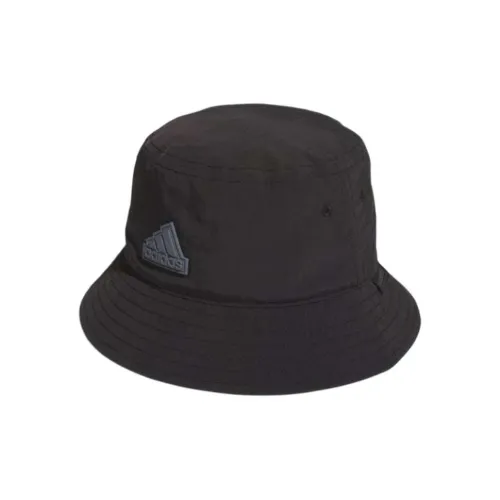 Adidas Silicone Bucket Hats Women's Black Adidas Силиконовые Шляпы ведра Женские Черные