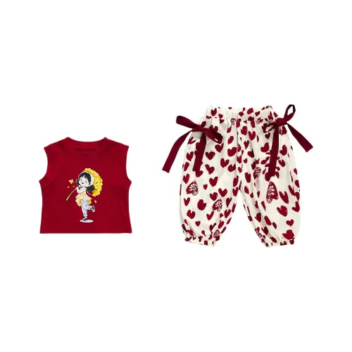 Cotton Gene Повседневная спортивная одежда 2 предмета комплект цвет на изображении для детей 3-7 лет