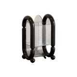 Роскошная кисть для макияжа, встроенная память [Премиум черный]