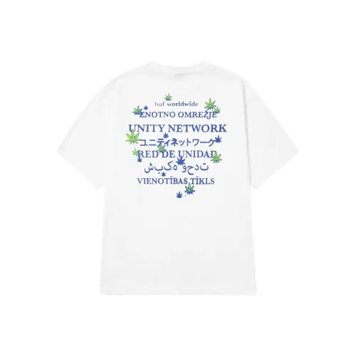 HUF Белая Унисекс Футболка