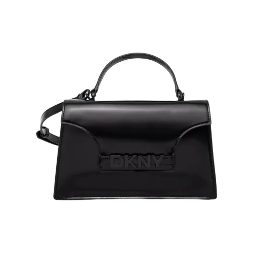 DKNY Телячья кожа Сумка на одно плечо Женская Черная