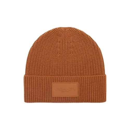 COACH Шерсть Бини Унисекс Коричневый