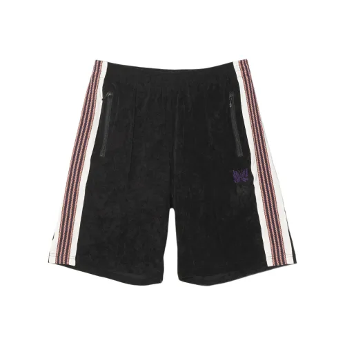 Needles Sasquatchfabrix Collaboration Черные Унисекс Повседневные шорты