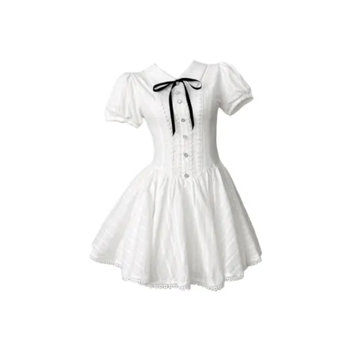 HeartyBite Короткий рукав Платье Женское